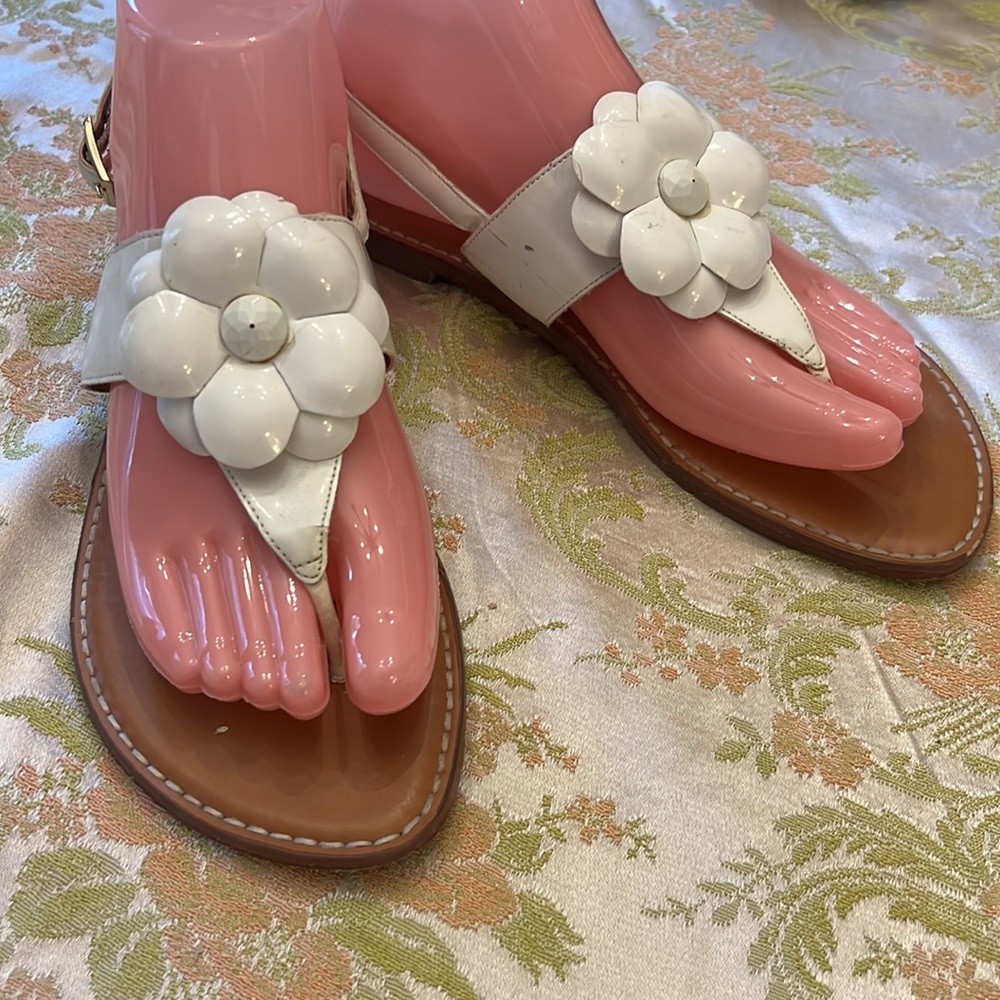 Impo White Sandals Size 7M